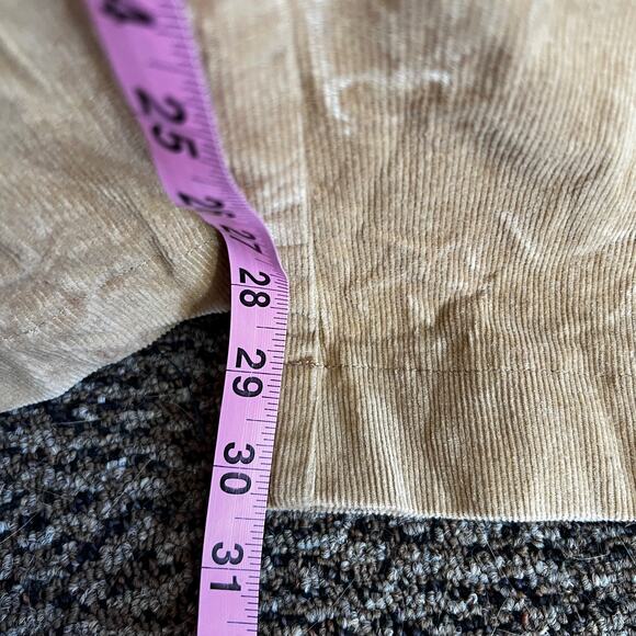 Brown Corduroy Jumpsuit 70s Inspired Retro Fall Earthy Boho Medium - Picture 7 of 11